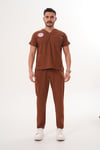 KAHVERENGİ SCRUBS TAKIM 