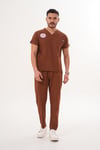 KAHVERENGİ SCRUBS TAKIM 