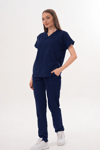 LACİVERT SCRUBS TAKIM 