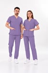 LİLA KADIN SCRUBS TAKIM