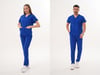 SAKS MAVİ KADIN SCRUBS TAKIM