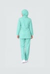 SU YEŞİLİ TESETTÜR KADIN SCRUBS TAKIM