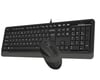 A4-Tech Kablolu Set Gri (F1010-G)