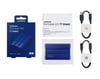 Samsung T7 2TB Usb 3.2 Gen 2 Type-C Mavi Shield