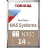 Toshiba N300 14TB 7200Rpm 512MB - HDWG51EUZSVA