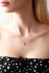 Swarovski Tektaş Gümüş Kolye