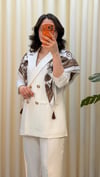 ESSWAAP PANTALONLU TAKIM 7275 EKRU 