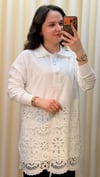 FUAT GÜRSEN FİSTO DETAYLI TUNİK 5306 EKRU