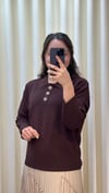 GHİSA BLUZ KAHVE 4741 