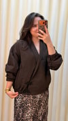GHİSA BOMBER CEKET 3520 KAHVE