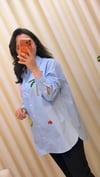 GHİSA DESENLİ TUNİK 4314 MAVİ