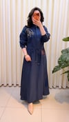 GHİSA ELBİSE 4443 LACİVERT