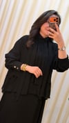 GHİSA ELBİSE 4447 SİYAH