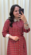 GHİSA ELBİSE 4925 MERCAN 