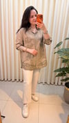 GHİSA ÖRME DETAYLI TUNİK 4307 HAKİ
