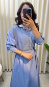 GHİSA PAMUKLU ELBİSE 4048
