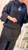GHİSA PANTALONLU TAKIM 9404 SİYAH