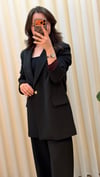 GHİSA PANTALONLU TAKIM 9528 SİYAH