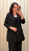 GHİSA PANTALONLU TAKIM 9528 SİYAH