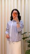 GHİSA PUL PAYET İŞLEMELİ TUNİK 4317 LİLA