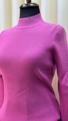 GHİSA SELANİK TRİKO BLUZ 4368 PEMBE