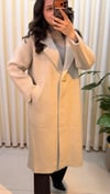 GHİSA TEK DÜĞME ANGORA MONT 23218 BEJ