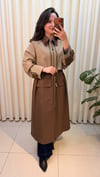 GHİSA TRENÇ 2714 KAHVE