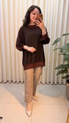 GHİSA TUNİK 4321 KAHVE