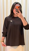 GHİSA TUNİK 4466 KAHVE