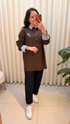 GHİSA TUNİK 4519 KAHVE
