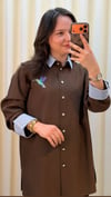 GHİSA TUNİK 4519 KAHVE