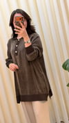 GHİSA TUNİK 4537 KAHVE