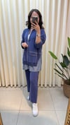 GHİSA ZIMBA DETAYLI PANTALONLU TAKIM  4066