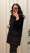 JUPE KISA KAŞE MONT 0007 SİYAH