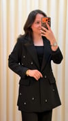 LİSA PANTALONLU TAŞ DETAYLI TAKIM 7061 SİYAH