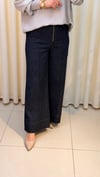 SENTEZ ARİA ÖNDEN FERMUARLI KAT PANT 5670 BLUE