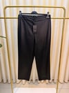 SENTEZ DERİ PANTALON SİYAH
