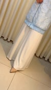 SENTEZ GENİŞ PAÇA PANT 5561 EKRU