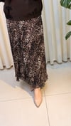 SENTEZ LEOPAR KIRIŞTIRMA ETEK 5432 LEOPAR KAHVE