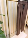 SENTEZ LOVE YANDAN FERMUARLI PANT. VİZON 