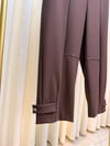 SENTEZ NİRVANA PAÇASI APOLETLİ PANTALON KAHVE