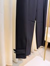 SENTEZ NİRVANA PAÇASI APOLETLİ PANTALON SİYAH