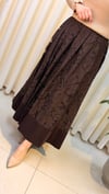 SENTEZ ROSELLA KON. DANTELLİ ETEK 5806 KAHVE