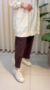 SENTEZ TİTAN PAÇA PİLE DÜĞMELİ PANTALON 5643 KAHVE