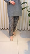 TIĞ TRİKO DESENLİ PANTALONLU TAKIM 5121 YEŞİL