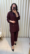 TIĞ TRİKO İŞLEMELİ TAKIM 5015 BORDO 