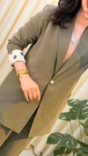 TIĞ TRİKO KOL DUBLESİ PUANTİYELİ PANT TAKIM 5134  HAKİ