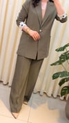 TIĞ TRİKO KOL DUBLESİ PUANTİYELİ PANT TAKIM 5134  HAKİ