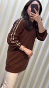 TIĞ TRİKO LEOPAR ŞERİTLİ TRİKO 22015 KAHVE 1