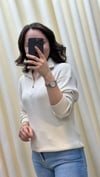 TIĞ TRİKO ÖRGÜ DETAYLI TRİKO 21845 VANİLYA